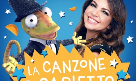 Cristina D’Avena e il camaleonte Carletto (Sofficini) protagonisti della nuova canzone “La Canzone di Carletto”