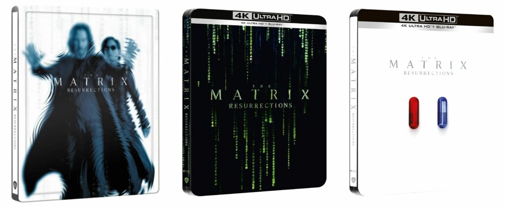 Matrix Resurrections disponibile in DVD, Blu-ray, 4K Ultra HD e Steelbook 4K Ultra HD