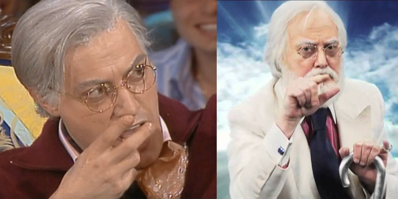 Corrado Guzzanti, la storica imitazione di Funari e quell’ultima grandiosa volta