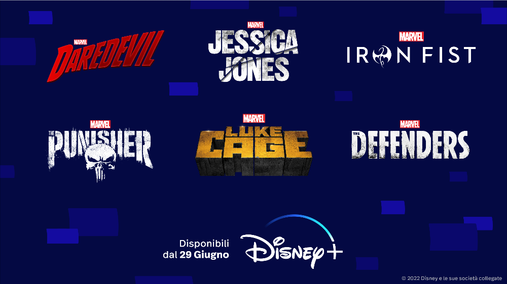 Da Jessica Jones a Daredevil e The Punisher, svelata la data d’uscita delle serie Marvel su Disney+