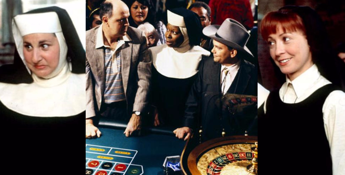 Sister Act, il cast giocò realmente ai tavoli di blackjack in abiti da suora e la cause contro Disney