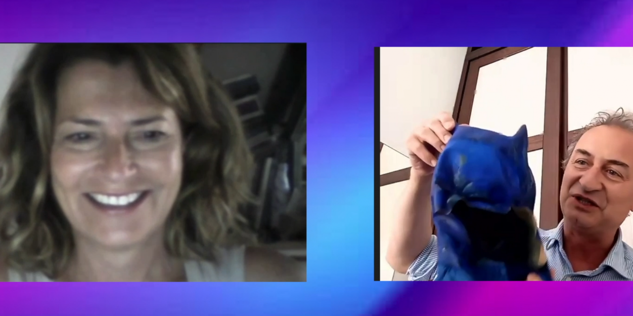 Bim Bum Bam: Roberto e Carlotta ricordano BatRoberto, il set, e rivediamo la maschera originale