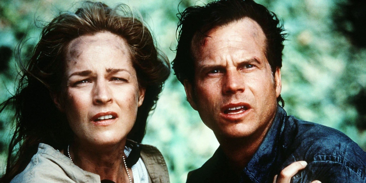 Twister: le lesioni agli occhi di Bill Paxton e Helen Hunt e l’omaggio dei veri cacciatori di tempeste dopo la morte di Paxton