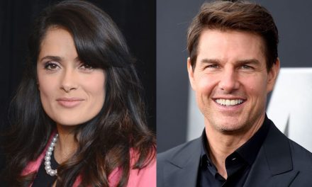 Tom Cruise e Salma Hayek a cena insieme: gli scatti diventano virali
