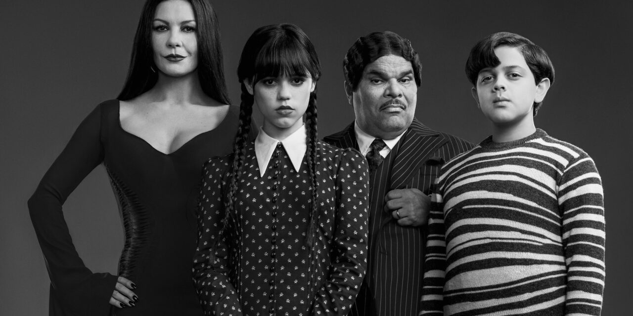 Mercoledì: la prima foto della Famiglia Addams nella serie di Tim Burton