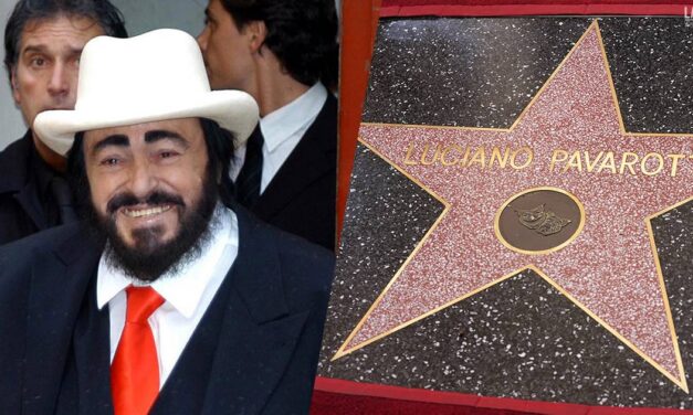 Luciano Pavarotti ha la sua stella sulla Walk of Fame di Los Angeles, la figlia commossa: “Provo un senso di vertigine”