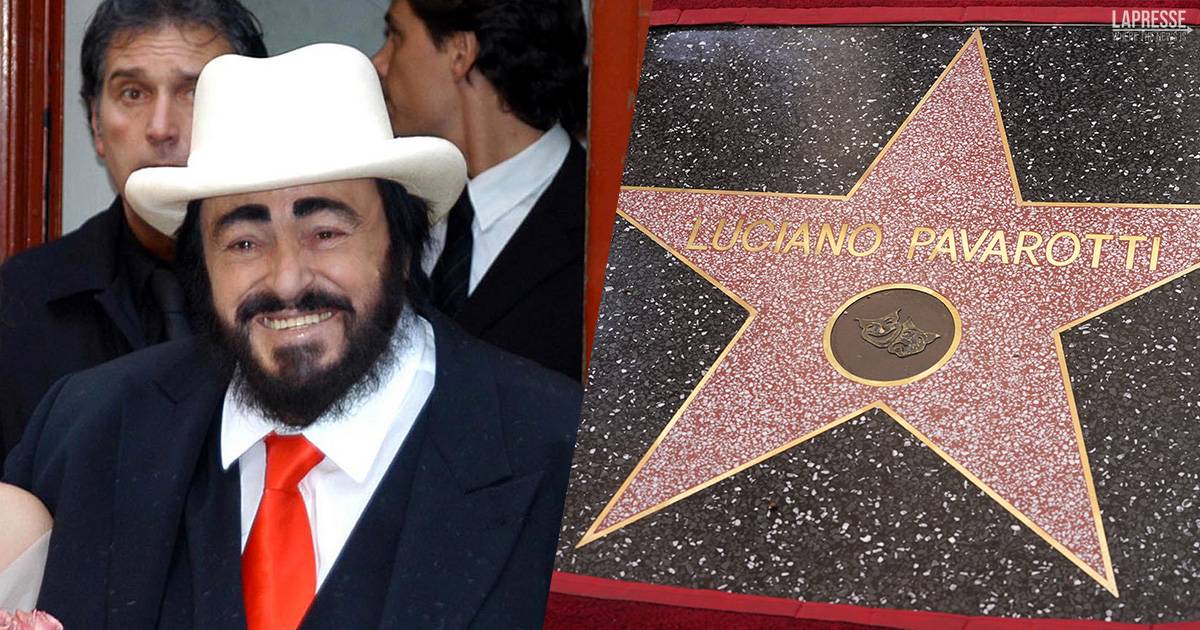 Luciano Pavarotti ha la sua stella sulla Walk of Fame di Los Angeles, la figlia commossa: “Provo un senso di vertigine”