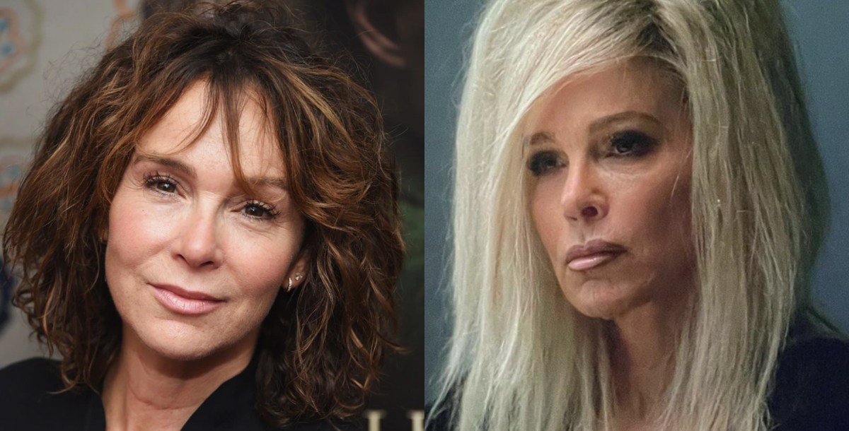 Jennifer Grey irriconoscibile con il look biondo per un nuovo film