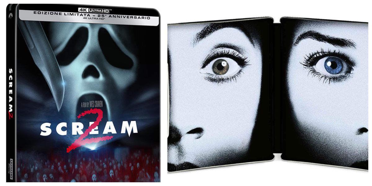 Scream 2 disponibile in Steelbook 4K Ultra Hd – Edizione 25° anniversario (Blu-Ray)