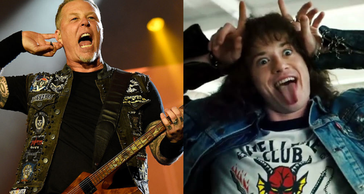 Metallica: James Hetfield si è vestito da Eddie di Stranger Things (FOTO)