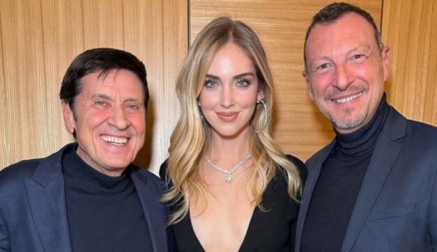 Festival di Sanremo 2023, la prima foto di Amadeus, Gianni Morandi e Chiara Ferragni. Domani l’annuncio del cantanti in gara