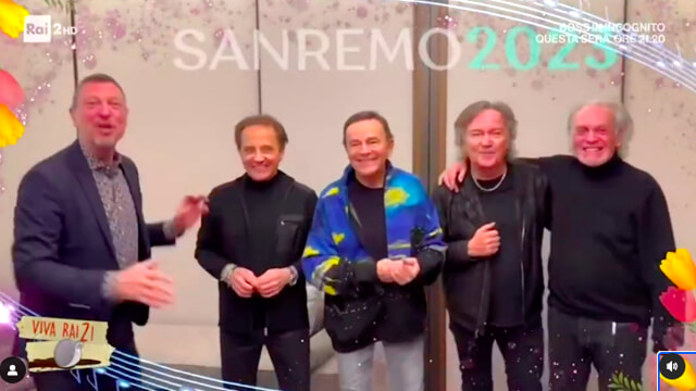 Sanremo, Amadeus: “La reunion dei Pooh alla prima serata”