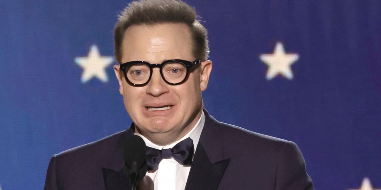 CCA, Brendan Fraser in lacrime commuove tutti: “Abbiate la forza di rialzarvi, cercate la luce”