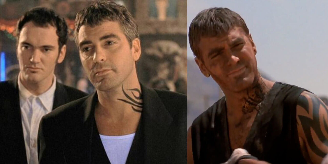 Dal tramonto all’Alba, Clooney: “Con quel tatuaggio lanciai una moda. Girare con Tarantino è stato come lavorare con un compagno di scuola”