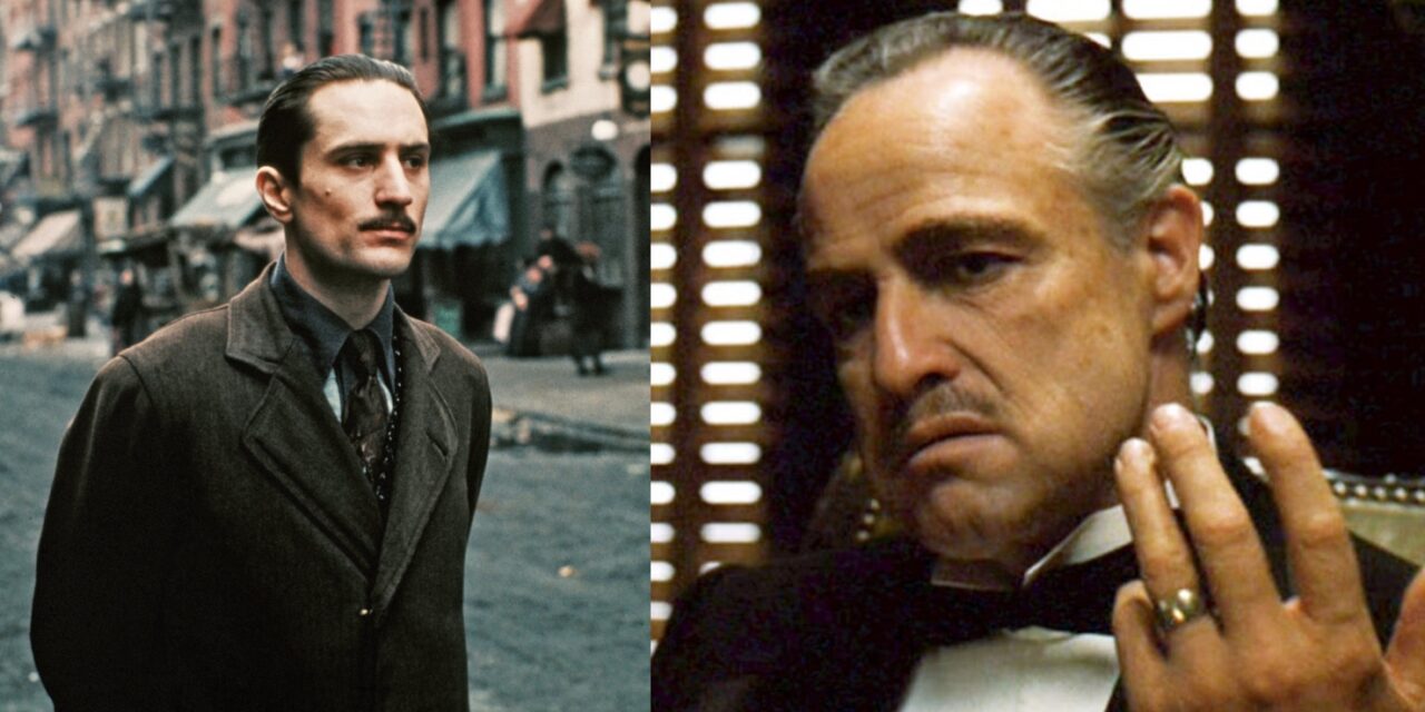 Il Padrino 2, De Niro: “Registrai al cinema con la videocamera le scene di Marlon Brando per studiare meglio il suo Vito Corleone”