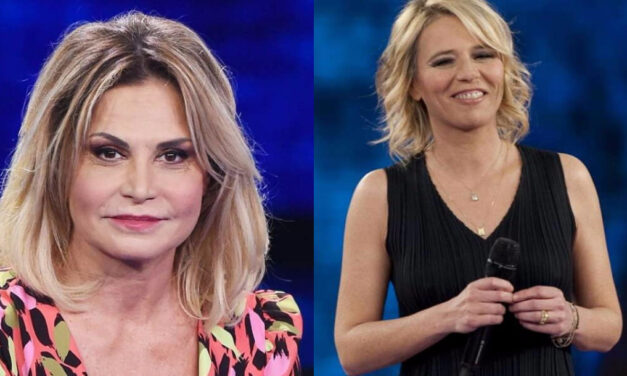 Simona Ventura: “Maria De Filippi mi ha fatto lavorare in un momento difficile della mia carriera. Abbiamo sempre avuto un’amicizia sincera”