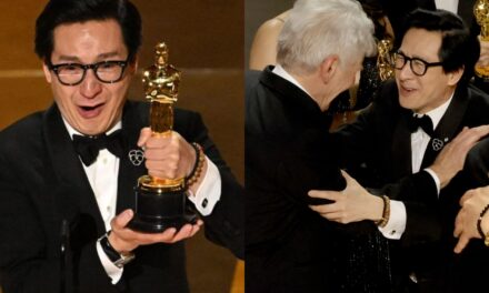 Ke Huy Quan vince l’Oscar come miglior attore non protagonista: “Sono qui, in un viaggio cominciato in una barca”