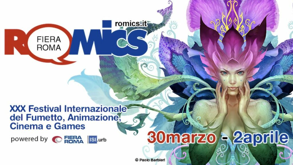 Romics torna dal 30 marzo al 2 aprile 2023 alla Nuova Fiera Roma