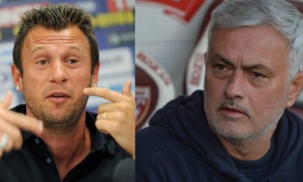 Cassano contro Mourinho: “Nella mia vita non le ho mai prese da nessuno, hai fatto un’altra figura di…”
