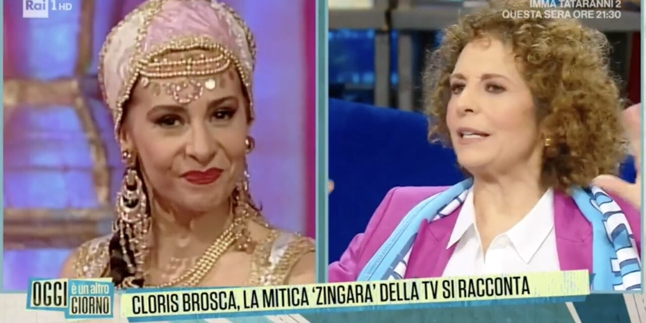 La Zingara, Cloris Brosca: “Si sapeva che era tutta una recita, però la gente mi chiedeva per strada i numeri del Lotto, voleva essere toccata”