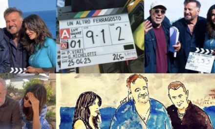 Christian De Sica termina le riprese di Un altro ferragosto: il saluto a Paolo Virzì