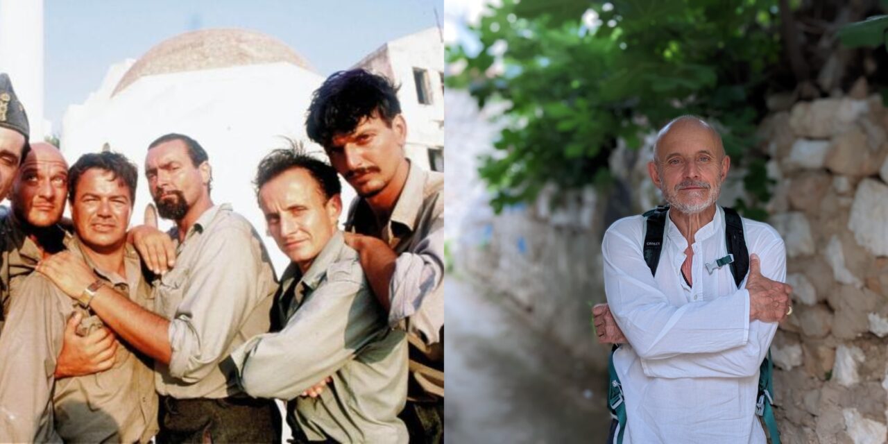 Giuseppe Cederna, Farina in Mediterraneo: “Un mese all’anno servo davvero ai tavoli su un’isola greca, aiuto una famiglia di amici del posto”