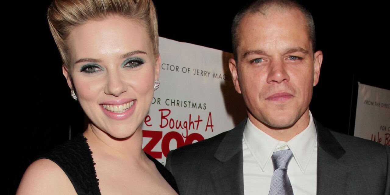 Matt Damon rivela: “Baciare Scarlett Johansson fu orribile, sapeva di cipolla. Non potete immaginare che inferno”