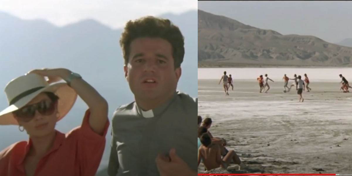 Vacanze in America, Fenech: “Giravamo nella Valle della Morte presto al mattino, poi non si respirava più dal caldo, ci rinchiudevamo nei bungalow con l’aria condizionata”