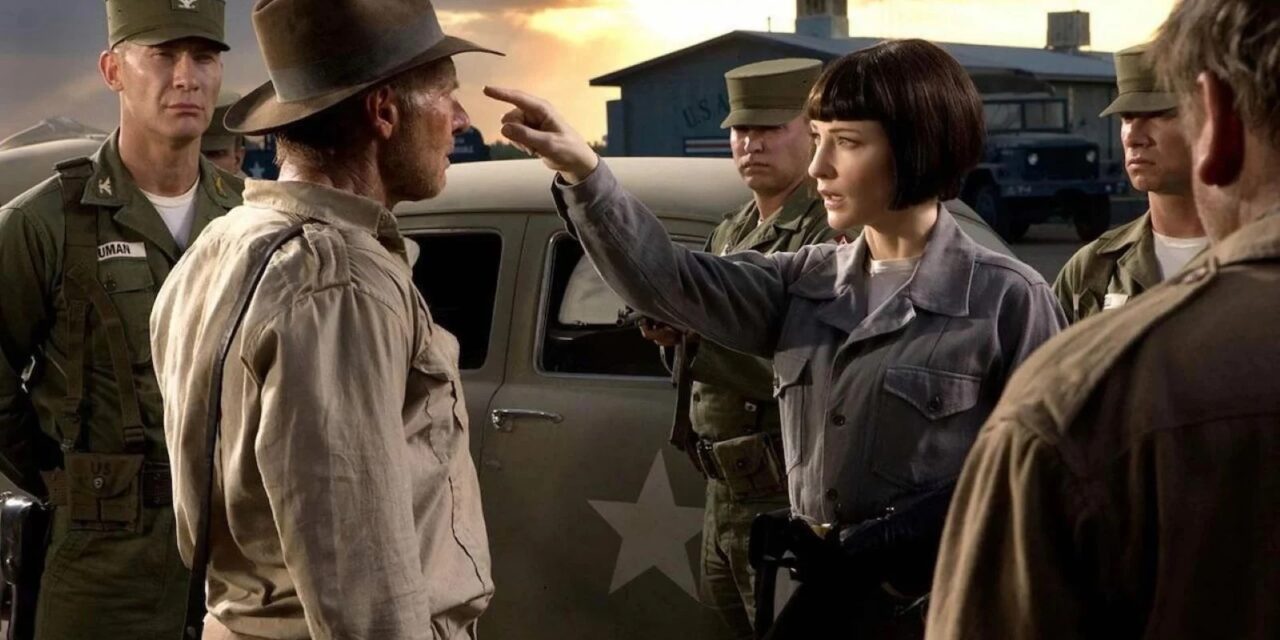Indiana Jones e il regno del teschio di cristallo: quando Harrison Ford non riconobbe Cate Blanchett sul set