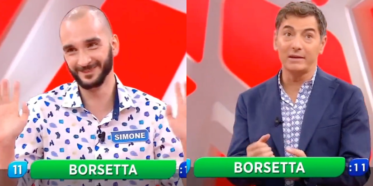 Reazione a catena, concorrenti associano “vecchietta” a “prendere borsetta”. Liorni allibito: “Ma cosa state dicendo? Parole che non si possono usare”