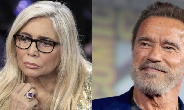 Mara Venier: “L’unico che mi fece arrabbiare fu Schwarzenegger. Si toglieva l’auricolare e lo buttava per terra”