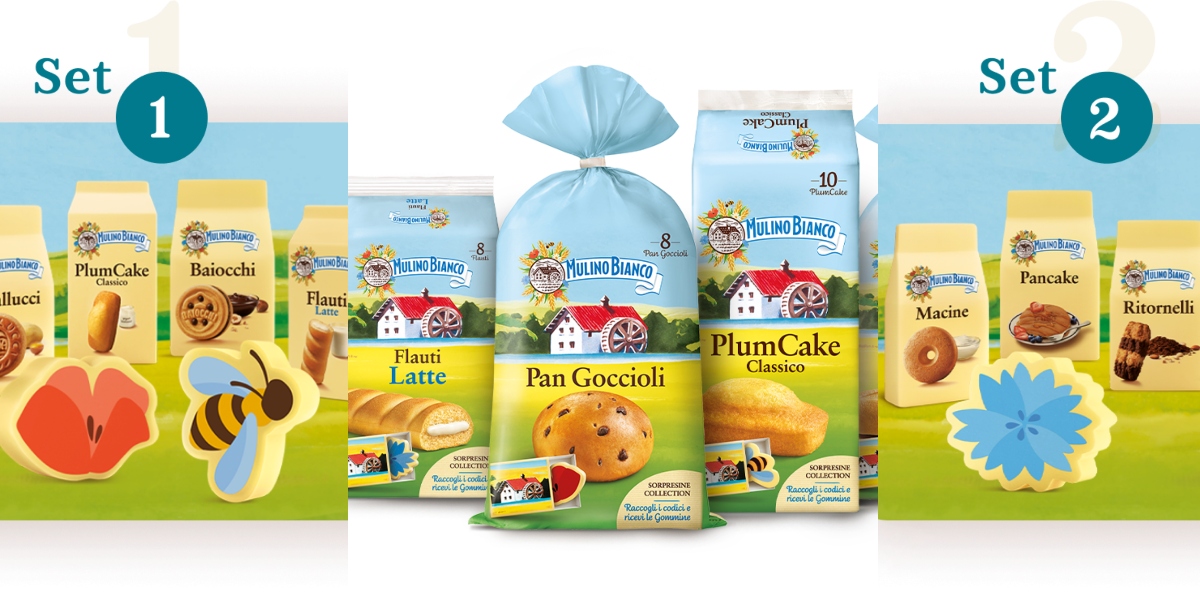 Mulino Bianco presenta le nuove Sorpresine: un tuffo negli anni 80