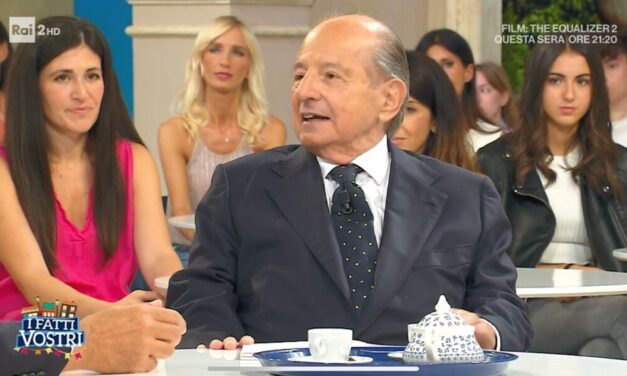 Giancarlo Magalli torna a I Fatti Vostri: “La mia ironia ha fatto prurito a qualcuno? Pazienza, non è un problema!”