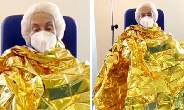Donatella Rettore, le immagini dall’ospedale post operazione