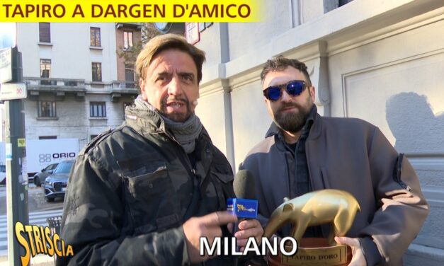 Striscia, Tapiro a Dargen D’Amico: “Morgan è stato lesivo nei confronti dei ragazzi. Ha detto che è tutto finto”