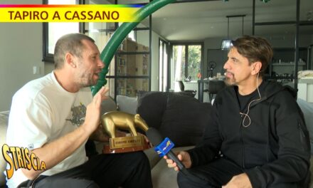 Antonio Cassano riceve il Tapiro d’oro per la fine di BoboTv: “I soldi non c’entrano niente, quelli li ho per tutta la vita”