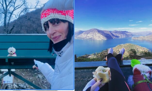 Cristina Plevani e il pranzo di Natale con il suo cane su una panchina: “Mi vedete triste? No. Non mi sento sola perché ho la libertà di scegliere come passare il mio Natale”