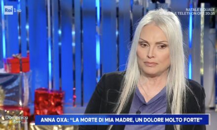 Anna Oxa: “Sono cresciuta a Bari da albanese. Ho avuto una vita intensa da straniera in Italia”