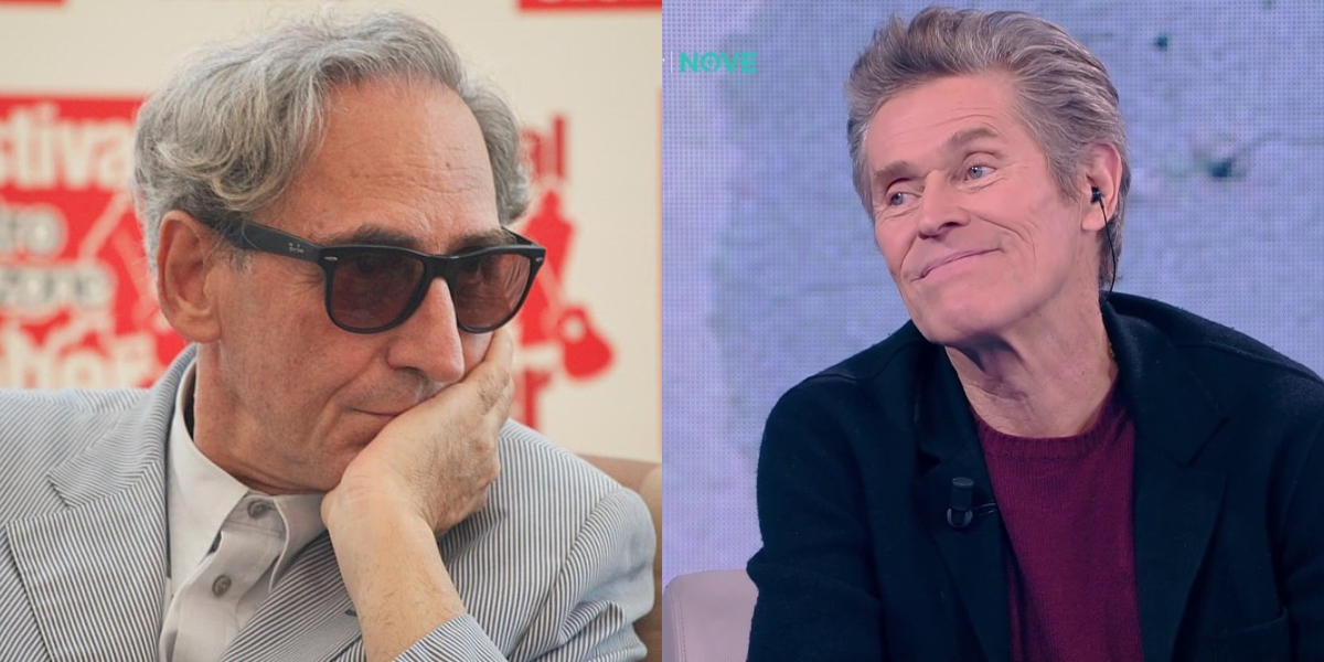 Willem Dafoe: “Ho iniziato ad imparare l’italiano con le parole di Franco Battiato. Dopo è diventato un grande amico nostro, una persona meravigliosa”