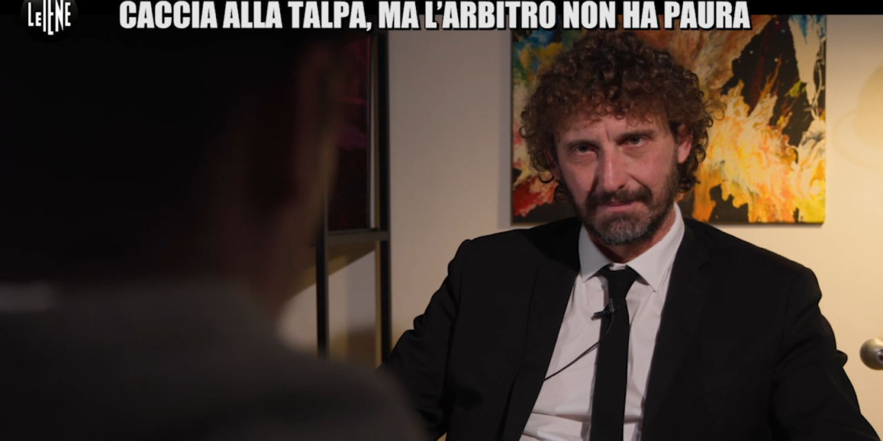 Le Iene: l’arbitro anonimo torna a parlare con nuove rivelazioni