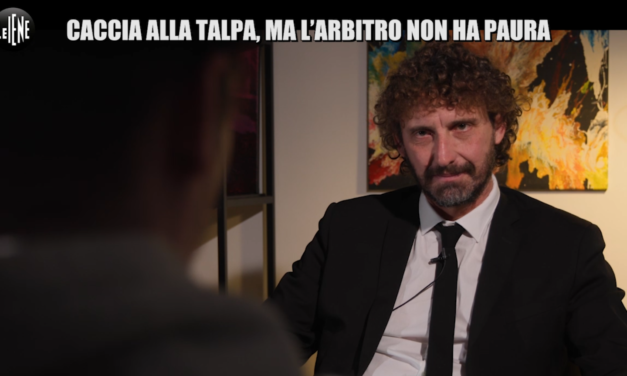 Le Iene: l’arbitro anonimo torna a parlare con nuove rivelazioni