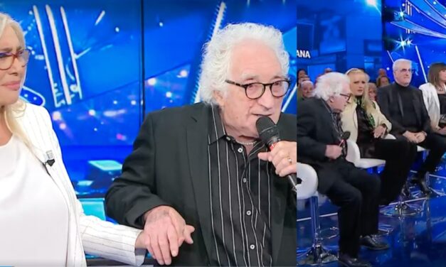 Domenica In, Mara Venier si commuove in diretta dopo l’esibizione di Tony Dallara: «Mandate un filmato»