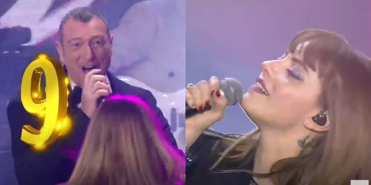 L’anno che verrà, Amadeus interrompe Annalisa pochi secondi prima della mezzanotte: “Vieni, vieni, ci siamo”