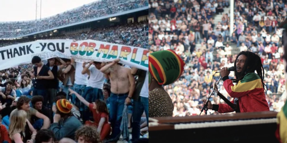 Bob Marley, il ricordo di quell’epico concerto del 1980 in Italia davanti a 100.000 persone