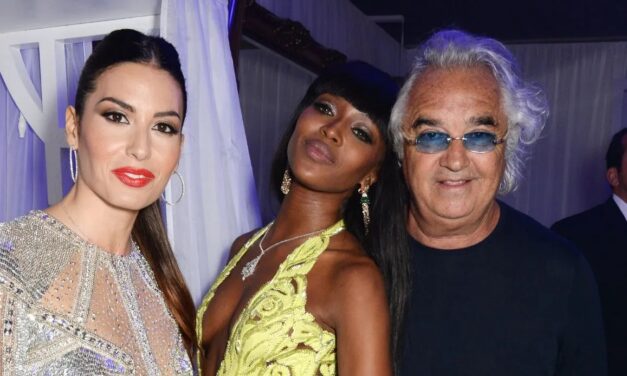 Elisabetta Gregoraci su Naomi Campbell: “Si arrabbiò un Capodanno in Kenya quando Flavio baciò prima me di lei”
