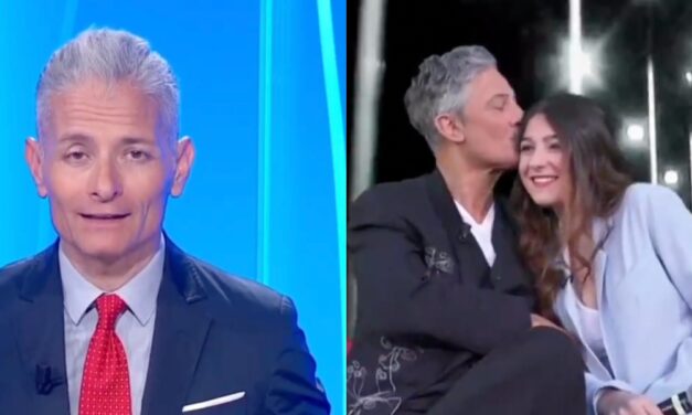 Tg2, gaffe del giornalista Rai su Fiorello e la figlia: “Adesso avrà 12 tra…”