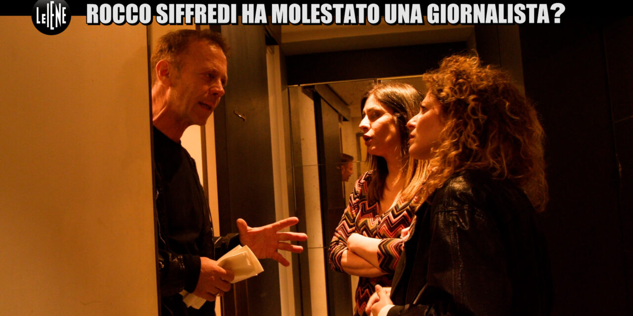 Rocco Siffredi e la giornalista Alisa Toaff riuniti alle Iene, lui scoppia a piangere: “Ho fatto male a due donne con due insulti”