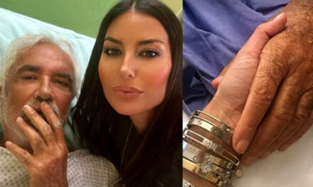 Elisabetta Gregoraci in ospedale con Briatore: “Non mi sono mossa da qui, sono stata accanto a lui per dargli forza”