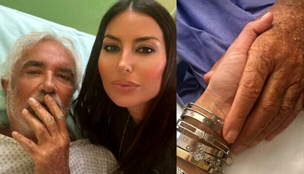 Elisabetta Gregoraci in ospedale con Briatore: “Non mi sono mossa da qui, sono stata accanto a lui per dargli forza”