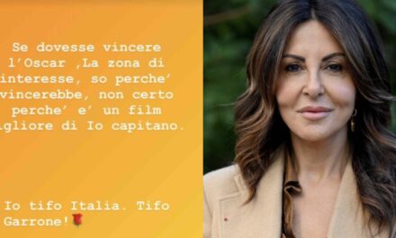 Sabrina Ferilli, dopo Ceccherini, anche lei nella bufera: «Se vince “La zona d’interesse” so perché»